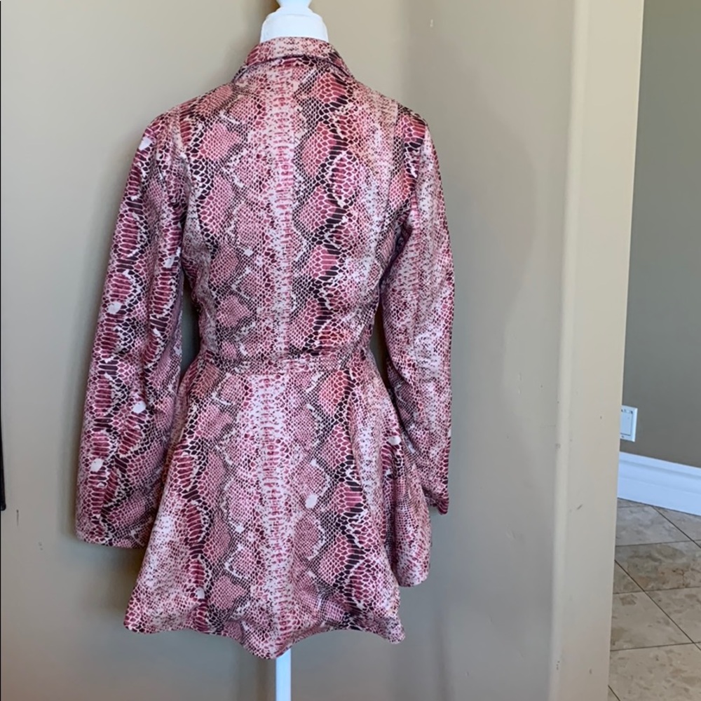 Python print peplum jacket Never worn - Picture 3 of 3